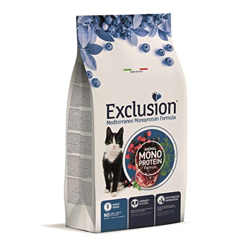 Exclusion Mediterraneo Noble Grain Sterilized Cat Rind 12 KG von Exclusion