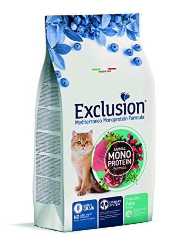 Exclusion Mediterraneo Noble Grain Sterilized Cat Thunfisch 1,5 KG von Exclusion