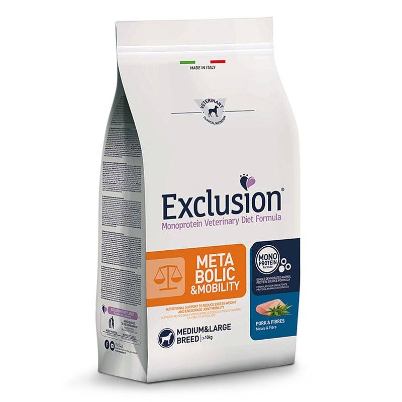 Exclusion Metabolic-Mobility Schwein & Hanf Medium/Large... (6,16 € pro 1 kg) von Exclusion