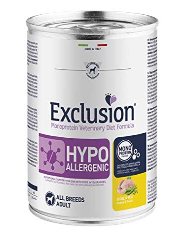 Exclusion Wachtel & Erbse Hypoallergenic 400 g von Exclusion