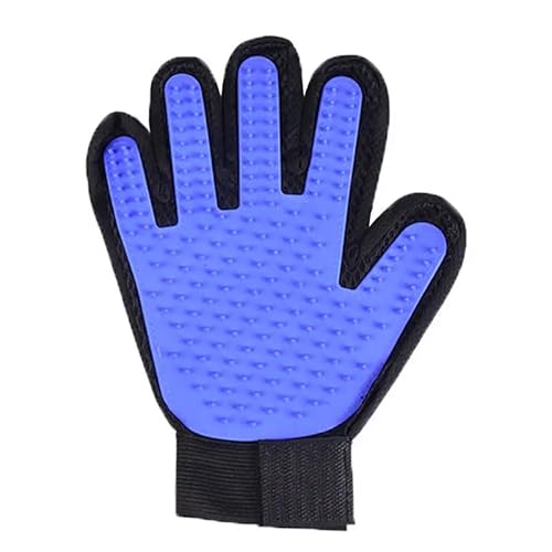 Exeton Haustier-Pflegehandschuhe für Katzen, Hunde, Kaninchen, Pferde, Bürstenhandschuh, Premium-Enthaarungshandschuh für einfache, saubere Fellpflege, mit 260 Spitzen, Blau Exeton Haustier-Pflegehandschuhe für Katzen, Hunde, Kaninchen, Pferde, Bürstenhandschuh, Premium-Enthaarungshandschuh für einfache, saubere Fellpflege, mit 260 Spitzen, Blau von Exeton