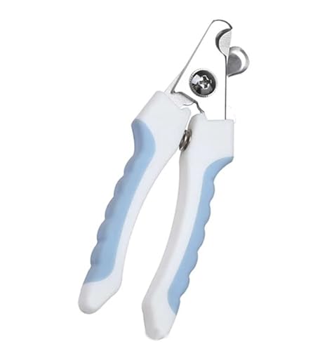 Exeton Pet Nail Cutter Clipper, Feile, Katzen, Hunde, Vögel, Nagelschere Cutter (Blau - Keine Nagelfeile) von Exeton