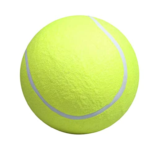 Exingk 20,3 cm Hund Tennisball für Haustier Spielzeug Tennisball Hund Kauspielzeug Kinder Spielzeug für Ihre geliebten Welpen Hunde Hund Tennisbälle Groß Für Aggressive Kauer Tennisball Hundespielzeug von Exingk