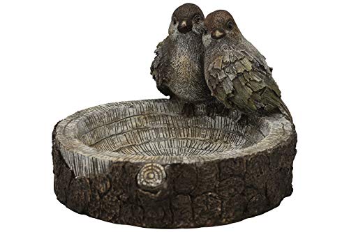 Exner originelle dekorative runde Vogeltränke Vogelbad oder Pflanzschale mit 2 Vögelchen Exner originelle dekorative runde Vogeltränke Vogelbad oder Pflanzschale mit 2 Vögelchen von Exner