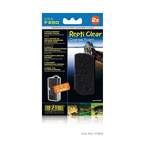 Exo Terra (3 Pack) Repti Clear 250 grobe Schaumstoff Filter, 2-je von Exo Terra