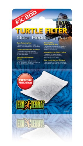 Exo Terra Anti-Geruchspad, geruchsreduzierendes Pad, für den Exo Terra Turtle Filter FX-200 , 1er Pack von Exo Terra