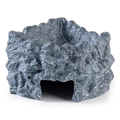 Exo Terra Corner Cave - Feuchtigkeitsspeichernde Eckhöhle aus Keramik, Groß, Fassungsvermögen 150ml von Exo Terra