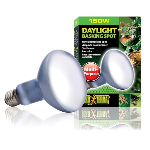 Exo Terra Daylight Basking Spot, Breitspektrum Tageslichtlampe, R30, 150W, Fassung E27 von Exo Terra