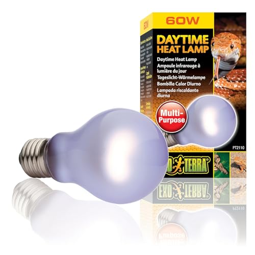 Exo Terra Daytime Heat Lamp, Breitspektrum Tageslichtlampe, T10, 25W, Fassung E27 von Exo Terra