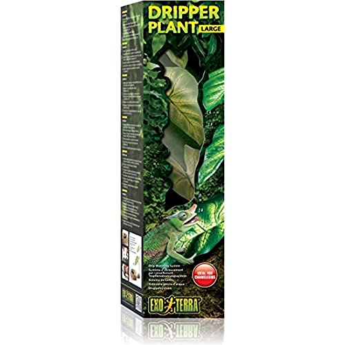 Exo Terra Dripper Plant, Tropfpflanze, Tropfbewässerungssystem mit Pumpe, groß, L (1er Pack) von Exo Terra