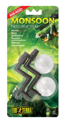 Exo Terra Monsoon Nozzles, Sprühdüsen für die Exo Terra Monsoon Beregnungssysteme, 2er Pack von Exo Terra