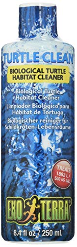 Exo Terra Turtle Clean, biologischer Reiniger für Schildkröten Lebensräume, für Schildkrötenbecken, 250ml von Exo Terra