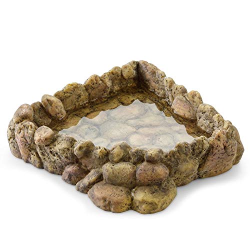 Exo Terra Corner Water Dish, Eck Wassernapf, Wasserschale für Reptilien, extra groß, XL von Exo Terra