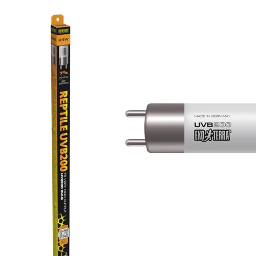 Exo Terra Reptile T5-Hochleistungs-UVB200-Lampe, 24W Exo Terra Reptile T5-Hochleistungs-UVB200-Lampe, 24W von Exo Terra