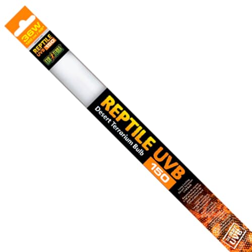 Exo Terra Reptile UVB 150, ideal für alle in der Wüste lebende Reptilien, Leuchtstoffröhre T8, 36W, 120cm Exo Terra Reptile UVB 150, ideal für alle in der Wüste lebende Reptilien, Leuchtstoffröhre T8, 36W, 120cm von Exo Terra