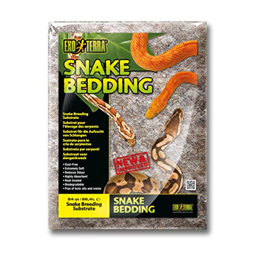 Exo Terra Snake Bedding, Terrarium Substrat für Schlangen, Substrat aus Holz, 26,4L von Exo Terra