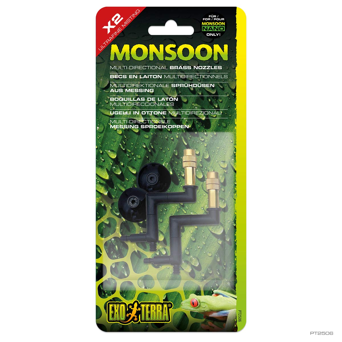 Exo Terra Sprühdüsen Monsoon aus Messing 2x von Exo Terra
