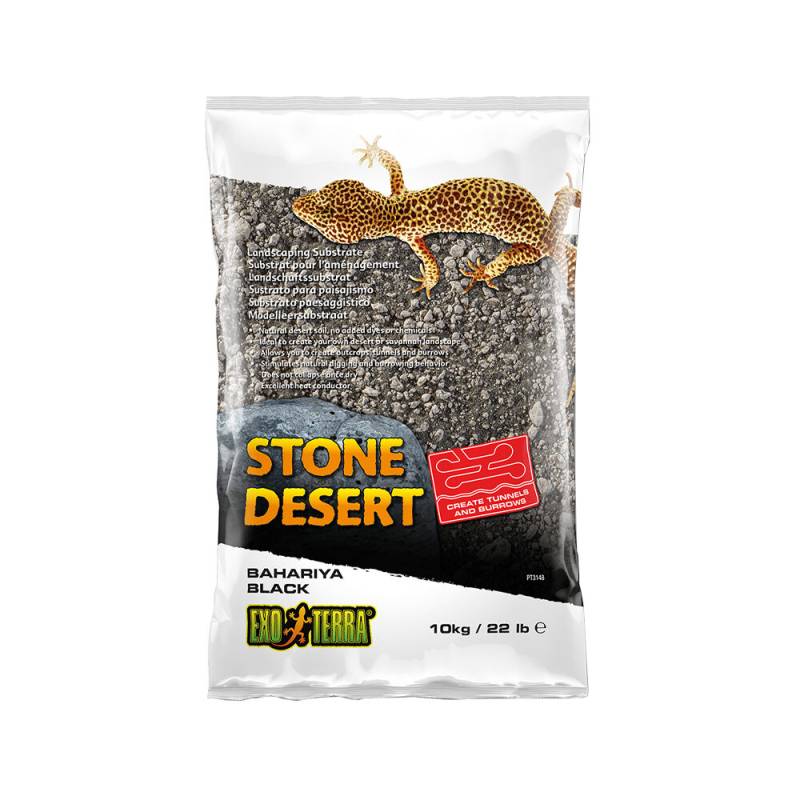 Exo Terra Stone Desert Substrat Bahariya Black - 10 kg Exo Terra Stone Desert Substrat Bahariya Black - 10 kg von Exo Terra
