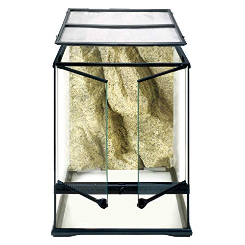 Exo Terra Terrarium aus Glas, mit einzigartiger Front Belüftung, 45 x 45 x 60cm von Exo Terra