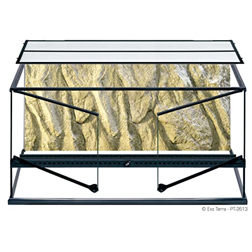 Exo Terra Terrarium aus Glas, mit einzigartiger Front Belüftung, 90 x 45 x 45cm von Exo Terra