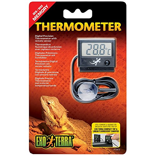 Exo Terra Thermometer, digital, mit Fernsensor, 1 Stück (1er Pack) von Exo Terra