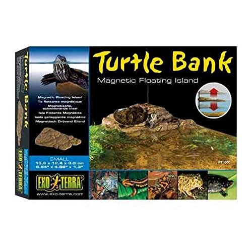 Exo Terra Turtle Bank, magnetische, schwimmende Insel für Schildkröten, ideal für Aqua-Terrarien, klein von Exo Terra