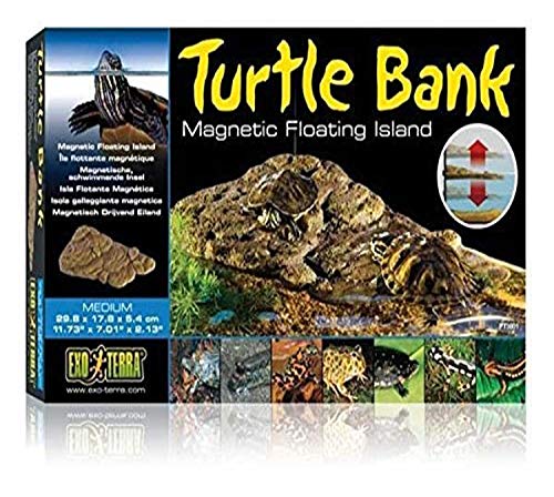 Exo Terra Turtle Bank, magnetische, schwimmende Insel für Schildkröten, ideal für Aqua-Terrarien, mittel von Exo Terra