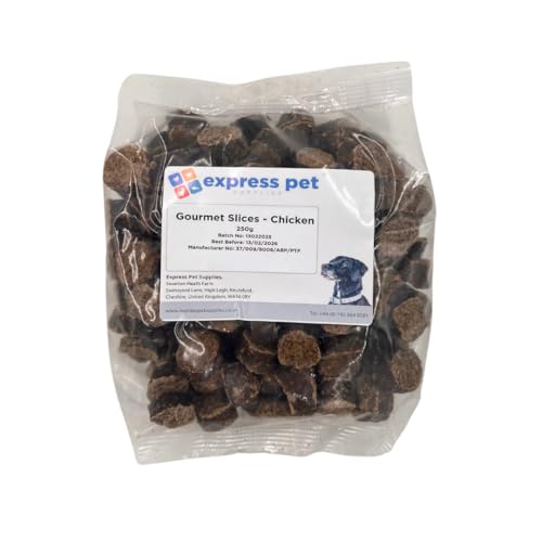 Express Pet Supplies Gourmet Hühnchenscheiben, 100 % natürliches Kauspielzeug für Hunde, 250 g Express Pet Supplies Gourmet Hühnchenscheiben, 100 % natürliches Kauspielzeug für Hunde, 250 g von Express Pet Supplies