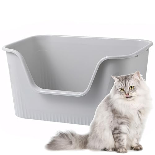 Exquilnova Aufbewahrungsbox Katzentoilette (Grau, 64 * 45 * 33cm) von Exquilnova