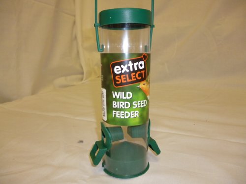 Extra Select Futterstation mit 2 Anschlüssen, 20 cm, leicht zu befüllen und zu reinigen, Vogelfutterstation für Gärten und Außenbereiche Extra Select Futterstation mit 2 Anschlüssen, 20 cm, leicht zu befüllen und zu reinigen, Vogelfutterstation für Gärten und Außenbereiche von Extra Select