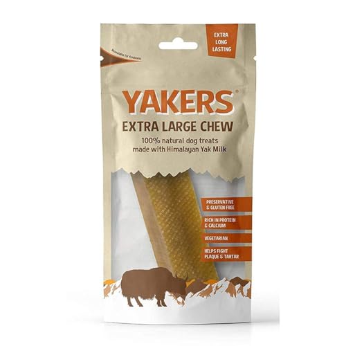 Yakers Hunde-Kauspielzeug, Größe XL, 1 Packung Yakers Hunde-Kauspielzeug, Größe XL, 1 Packung von Extra Select