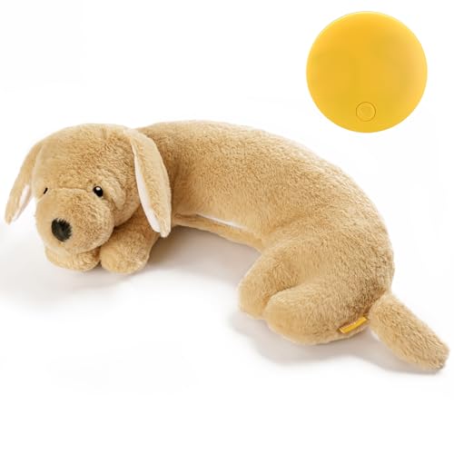 Extragele Heartbeat Welpenspielzeug Herzschlag Stofftier für Hund Angstlinderung und Beruhigungshilfe, Hund Herzschlag Spielzeug für Welpen Schlafhilfe Kistentraining, Welpe Essential Puppy Needs, Extragele Heartbeat Welpenspielzeug Herzschlag Stofftier für Hund Angstlinderung und Beruhigungshilfe, Hund Herzschlag Spielzeug für Welpen Schlafhilfe Kistentraining, Welpe Essential Puppy Needs, von Extragele