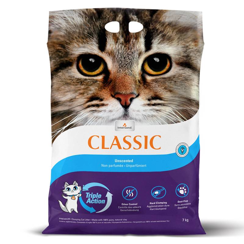 Intersand Classic Katzenstreu Parfümfrei - 7 kg von Extreme Classic