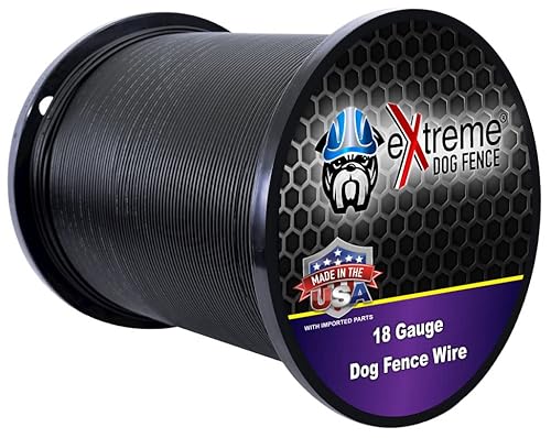 Extreme Dog Fence 18 Gauge Wire 1000 Ft - Heavy Duty Pet Containment Wire Compatible with Every in-Ground Fence System for Dogs - Pure Solid Copper Core Dog Containment System Wire by Extreme Dog Fence 18 Gauge Wire 1000 Ft - Heavy Duty Pet Containment Wire Compatible with Every in-Ground Fence System for Dogs - Pure Solid Copper Core Dog Containment System Wire by von Extreme Dog Fence