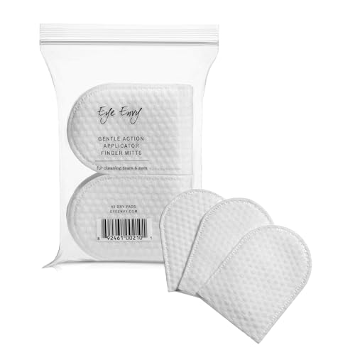 Eye Envy Finger Mitts Clean Dog Ears & Pet Tear Use Tear Stain Solution or Ear Cleaner Gently Remove Crusts, Earwax & Debris Soft Fabric Finger Clins 40 Count Eye Envy Finger Mitts Clean Dog Ears & Pet Tear Use Tear Stain Solution or Ear Cleaner Gently Remove Crusts, Earwax & Debris Soft Fabric Finger Clins 40 Count von Eye Envy
