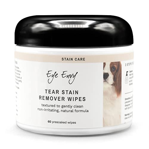 Eye Envy Tear Stain Remover Wipes for Dogs von Eye Envy