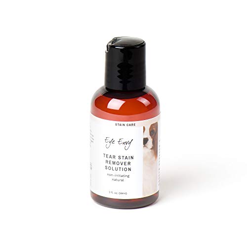 Eye Envy Tränenfleckentferner-Lösung für Hunde|100% natürlich, sicher|Empfohlen von Züchtern/Tierärzten/professionellen Handlern/Groomern|Enthält kolloidales Silber,2 oz von Eye Envy