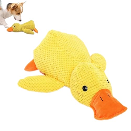 Eymobad Quack-Quack Duck Hundespielzeug,Anti Stress Ente, Süße Spielzeugente Für Hunde,Langlebiges Plüsch Kauspielzeug, 30cm Ente Hundespielzeug Pfotenstern Anti Stress Ente Squeak für Welpen Eymobad Quack-Quack Duck Hundespielzeug,Anti Stress Ente, Süße Spielzeugente Für Hunde,Langlebiges Plüsch Kauspielzeug, 30cm Ente Hundespielzeug Pfotenstern Anti Stress Ente Squeak für Welpen von Eymobad