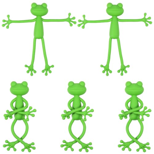 Eyoulife 5 Stück Frog Plant Stand 14×3,5cm, Pflanzenclips Frosch, Pflanzenklammern, Pflanzenhalter Frosch, für Kletterpflanzen, Topfpflanzen Eyoulife 5 Stück Frog Plant Stand 14×3,5cm, Pflanzenclips Frosch, Pflanzenklammern, Pflanzenhalter Frosch, für Kletterpflanzen, Topfpflanzen von Eyoulife