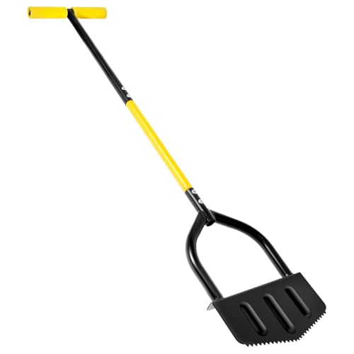Eyoulife Kantenstecher Rasen 106 cm mit Weich T Griff, Halbmond Rasenkantenschneider V Förmiges Vorderende Gezackte Kante Breite Basis, Rasenkantenstecher mit Stiel Edelstahl für Gehwege Gärten Eyoulife Kantenstecher Rasen 106 cm mit Weich T Griff, Halbmond Rasenkantenschneider V Förmiges Vorderende Gezackte Kante Breite Basis, Rasenkantenstecher mit Stiel Edelstahl für Gehwege Gärten von Eyoulife
