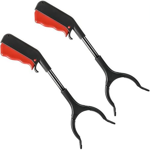 Ezranova 2 Stück Müllgreifer, Kinder Greifzange, Tragbare Müll Zange Greifarm, Greifer für Senioren, Müllzangengreifer Erwachsene, Müllsammelzange, Kurze Müllzange für Recycling, Garten, Hof Ezranova 2 Stück Müllgreifer, Kinder Greifzange, Tragbare Müll Zange Greifarm, Greifer für Senioren, Müllzangengreifer Erwachsene, Müllsammelzange, Kurze Müllzange für Recycling, Garten, Hof von Ezranova