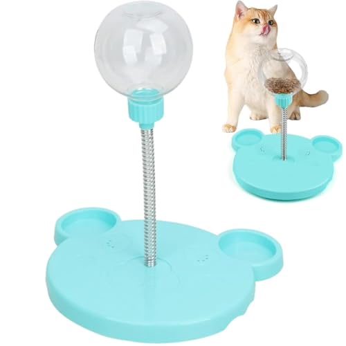 Ezranova Treat Dispenser Hundespielzeug, Wiggling Leckerbissen Spielzeug für Hunde, Katze behandeln, Leaking Ball Pet Feeder für Katzen und kleine Hunde für die Jagd jagen und Übung Ezranova Treat Dispenser Hundespielzeug, Wiggling Leckerbissen Spielzeug für Hunde, Katze behandeln, Leaking Ball Pet Feeder für Katzen und kleine Hunde für die Jagd jagen und Übung von Ezranova