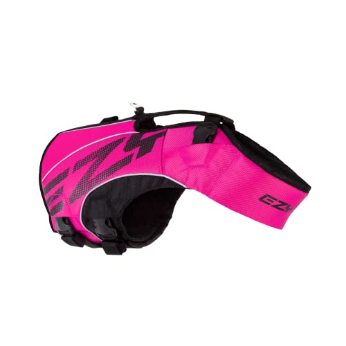 EZYDOG X2 Boost Schwimmweste, Bootfahren, Hundefreundlich, Paddelboard, überlegener Auftrieb, Rettungsgriff, Schwimmweste (Größe XL, Rosa) von EzyDog