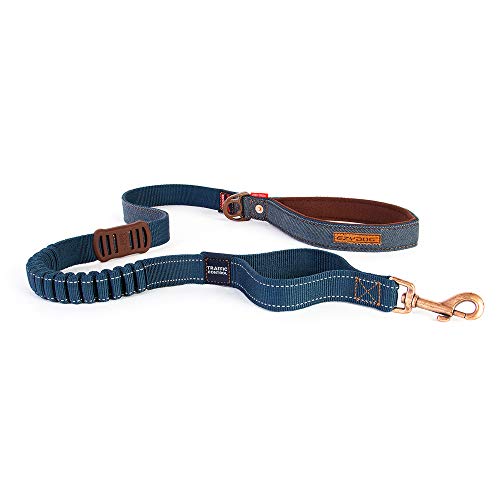 EZYDOG Zero Shock Hundeleine | Zero Shock Technologie, stoßdämpfend, für kleine, mittelgroße und große Hunde, weich gepolsterter Griff, blau, 122 cm EZYDOG Zero Shock Hundeleine | Zero Shock Technologie, stoßdämpfend, für kleine, mittelgroße und große Hunde, weich gepolsterter Griff, blau, 122 cm von EzyDog