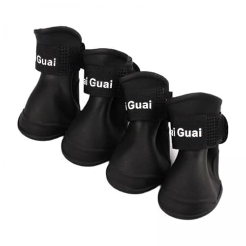 F Fityle 2X 4 X Hundestiefel, wasserdichte Haustierschuhe, Süße, Bequeme Schutzstiefel für Hunde, Hundepfoten Abdeckung für Spaziergänge auf Heißen Gehwegen Un F Fityle 2X 4 X Hundestiefel, wasserdichte Haustierschuhe, Süße, Bequeme Schutzstiefel für Hunde, Hundepfoten Abdeckung für Spaziergänge auf Heißen Gehwegen Un von F Fityle
