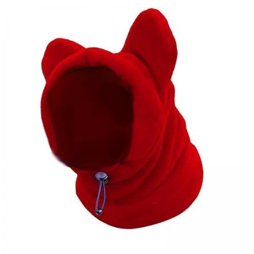 F Fityle 2X Warme Mütze für Hunde, Wintermütze, Kostüm für Kaltes Wetter, Warme Mützen, Hundeohren Abdeckung für Mittelgroße bis Große Hunde, Katzen, Welpen, von F Fityle