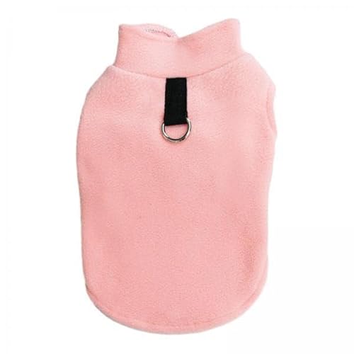 F Fityle 2X Warmer Hundepullover, Fleeceweste, Outfit mit D Ringen, Einfach zu Tragen, Gemütliche Warme Winterjacken für Haustierkleidung, Outdoor Training, Ro von F Fityle