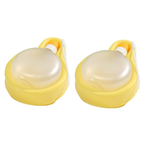F Fityle 2X Wasserflasche für Hunde, faltbar, 350 ml, auslaufsicherer Wasserkocher, tragbarer Wasserbecher, Wasserspender für unterwegs mit Katzen, Gelb F Fityle 2X Wasserflasche für Hunde, faltbar, 350 ml, auslaufsicherer Wasserkocher, tragbarer Wasserbecher, Wasserspender für unterwegs mit Katzen, Gelb von F Fityle