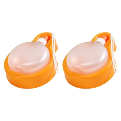 F Fityle 2X Wasserflasche für Hunde, faltbar, 350 ml, auslaufsicherer Wasserkocher, tragbarer Wasserbecher, Wasserspender für unterwegs mit Katzen, Orange F Fityle 2X Wasserflasche für Hunde, faltbar, 350 ml, auslaufsicherer Wasserkocher, tragbarer Wasserbecher, Wasserspender für unterwegs mit Katzen, Orange von F Fityle