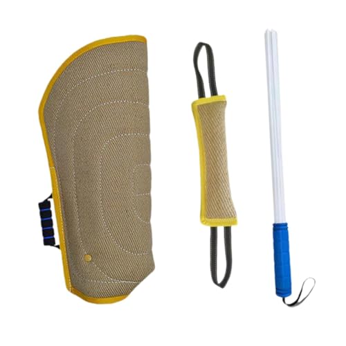 F Fityle 3 Stück beißarm-Hundebiss-Trainingsset Trainingsausrüstung Kauspielzeug Hundebeißkissen Zerrspielzeug zum Spielen Zerren von, Gelb F Fityle 3 Stück beißarm-Hundebiss-Trainingsset Trainingsausrüstung Kauspielzeug Hundebeißkissen Zerrspielzeug zum Spielen Zerren von, Gelb von F Fityle